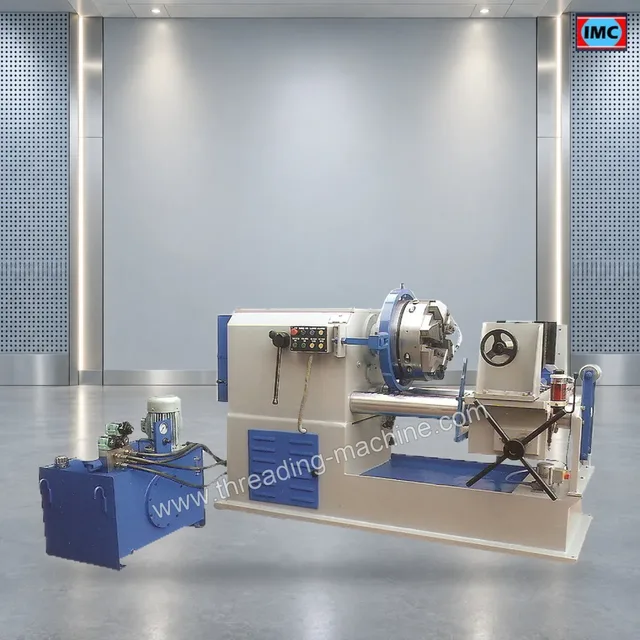 Hydraulic Pipe Threading Machine