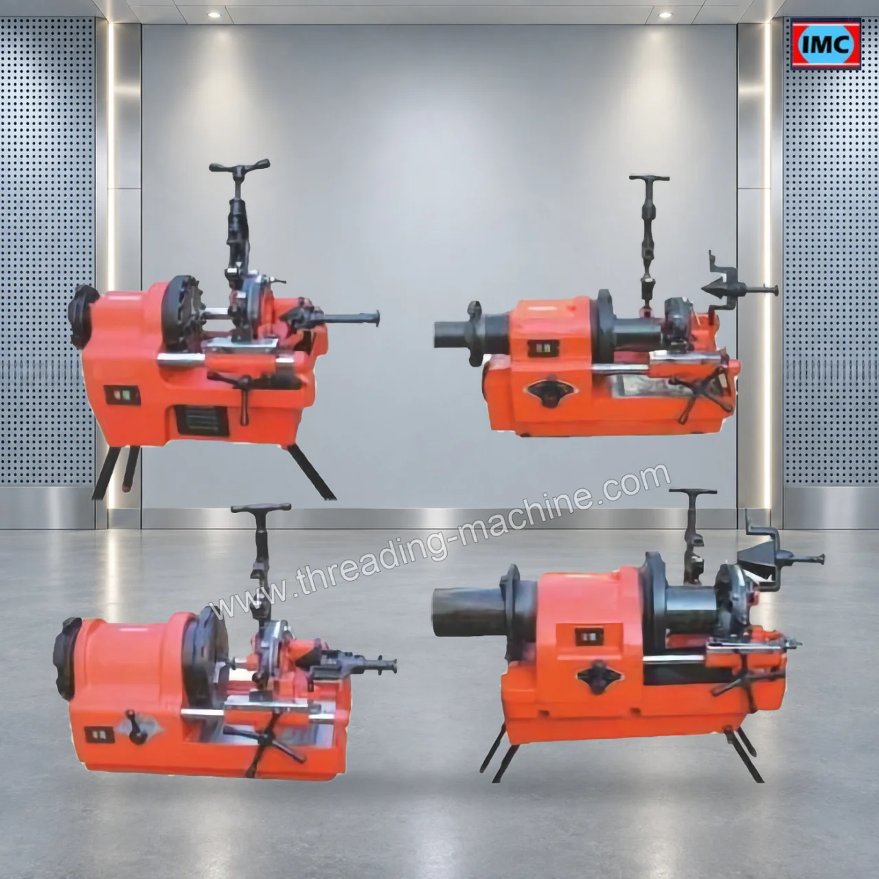 Portable Pipe Threading Machine